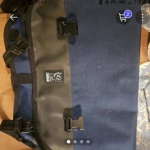 Chrome Messenger Bag